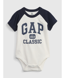 GAPロゴ ラグランボディシャツ
