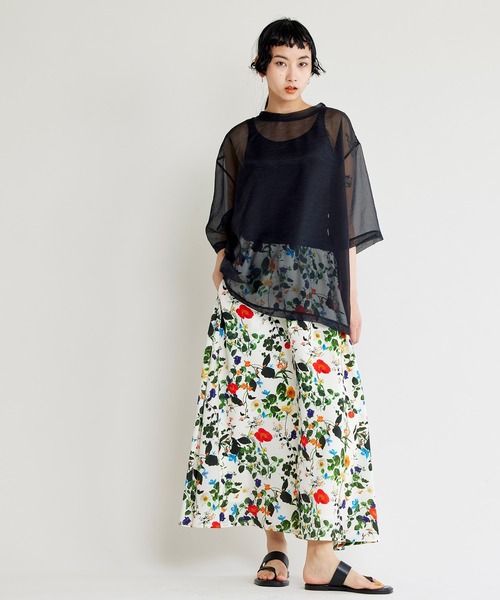 NOISE MAKER（ノイズメーカー）の「シアープルオーバー（Tシャツ/カットソー・レディース・ブラック/ベージュ・FREE）」の20枚目の写真