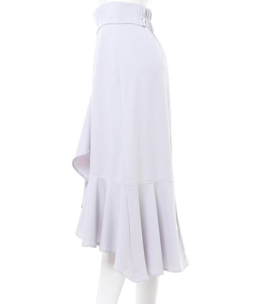 INGNI（イング）の「ラップイレヘム／スカート（スカート・レディース・ブルー/ライトベージュ/ブラック/ラベンダー・FREE）」の6枚目の写真