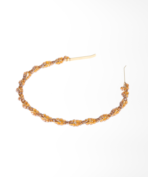 SLOBE IENA（スローブイエナ）の「【aile/エール 】スペクトルカチューシャ（カチューシャ・レディース・ゴールド・FREE）」の3枚目の写真