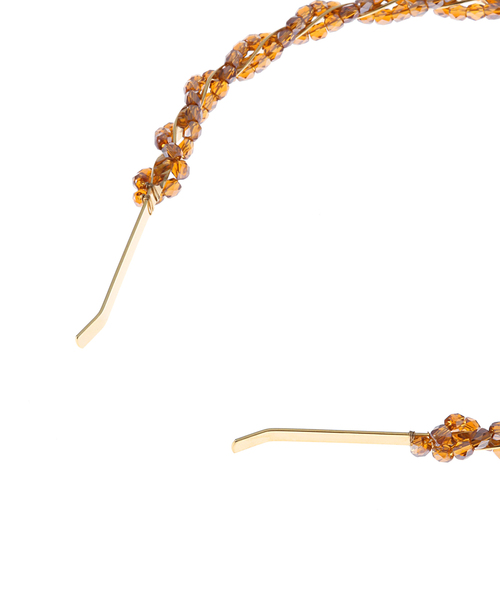 SLOBE IENA（スローブイエナ）の「【aile/エール 】スペクトルカチューシャ（カチューシャ・レディース・ゴールド・FREE）」の4枚目の写真