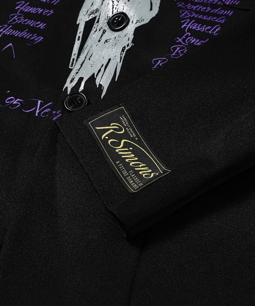 RAF SIMONS（ラフシモンズ）の「Oversized school uniform blazer Resilencer（テーラードジャケット・メンズ・ブラック・S/M）」の3枚目の写真