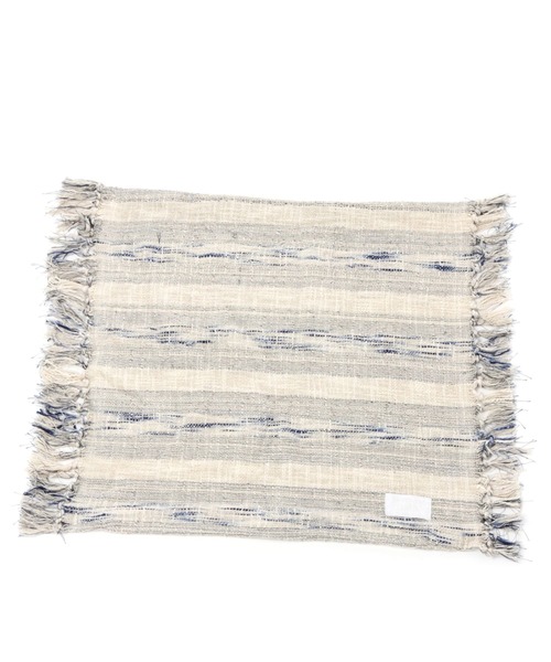 BAYFLOW（ベイフロー）の「BFスラブボーダークッションカバー（クッション/クッションカバー・レディース・ブルー/パープル・0）」の3枚目の写真