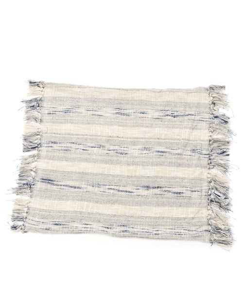 BAYFLOW（ベイフロー）の「BFスラブボーダークッションカバー（クッション/クッションカバー・レディース・ブルー/パープル・0）」の5枚目の写真