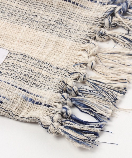 BAYFLOW（ベイフロー）の「BFスラブボーダークッションカバー（クッション/クッションカバー・レディース・ブルー/パープル・0）」の6枚目の写真