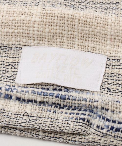 BAYFLOW（ベイフロー）の「BFスラブボーダークッションカバー（クッション/クッションカバー・レディース・ブルー/パープル・0）」の7枚目の写真