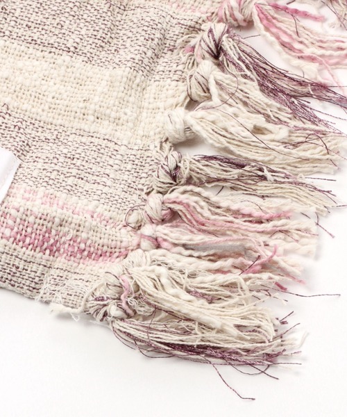 BAYFLOW（ベイフロー）の「BFスラブボーダークッションカバー（クッション/クッションカバー・レディース・ブルー/パープル・0）」の10枚目の写真