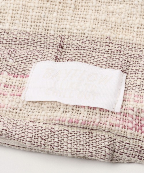 BAYFLOW（ベイフロー）の「BFスラブボーダークッションカバー（クッション/クッションカバー・レディース・ブルー/パープル・0）」の11枚目の写真