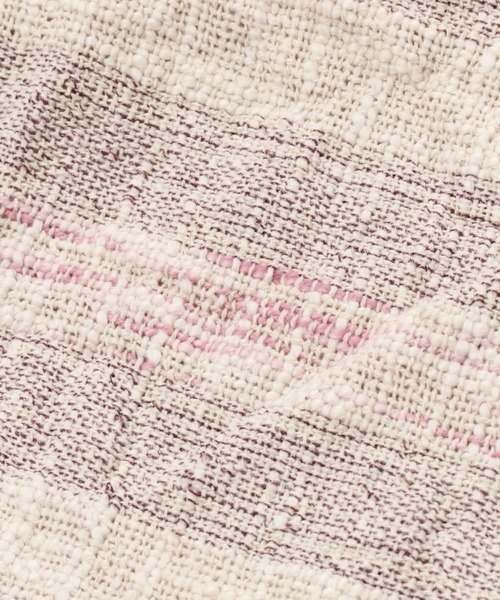 BAYFLOW（ベイフロー）の「BFスラブボーダークッションカバー（クッション/クッションカバー・レディース・ブルー/パープル・0）」の12枚目の写真