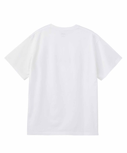 X-girl（エックスガール）の「TOY BLOCK LOGO S/S TEE/ブランドロゴ/ネオンカラー ロゴTシャツ（Tシャツ/カットソー・レディース・ホワイト/ブラック/ライトパープル・S/M/L/XL）」の9枚目の写真