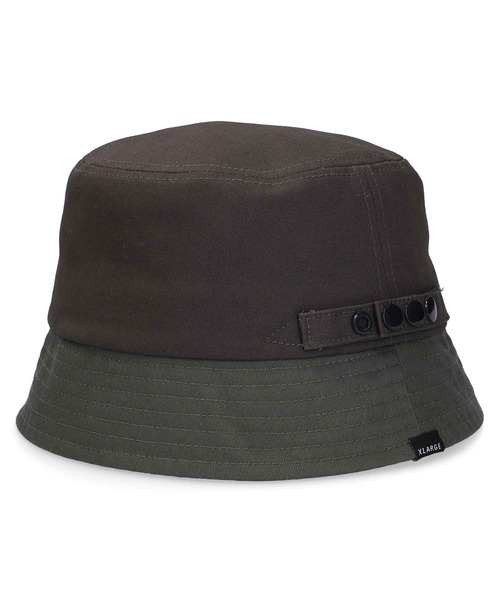 XLARGE（エクストララージ）の「HEAVY TWILL HAT（ハット・メンズ・オリーブ/ベージュ/ブラウン/ブラック・M/L）」の4枚目の写真