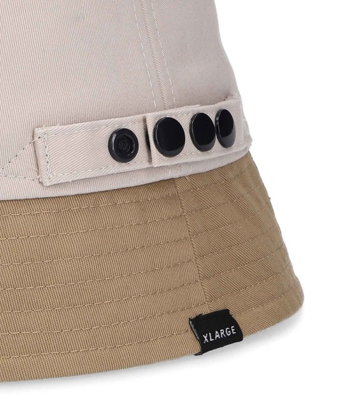 XLARGE（エクストララージ）の「HEAVY TWILL HAT（ハット・メンズ・オリーブ/ベージュ/ブラウン/ブラック・M/L）」の7枚目の写真