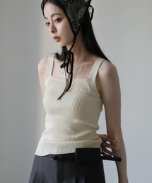 Ulysses | リブニットタンクトップ(タンクトップ)