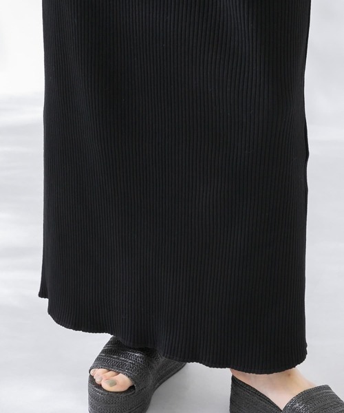 KBF（ケイビーエフ）の「リブタイトスカート（スカート・レディース・チャコールグレー/ブラック/ベージュ・ONE）」の10枚目の写真