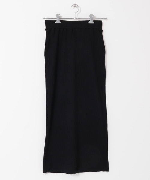 KBF（ケイビーエフ）の「リブタイトスカート（スカート・レディース・チャコールグレー/ブラック/ベージュ・ONE）」の6枚目の写真