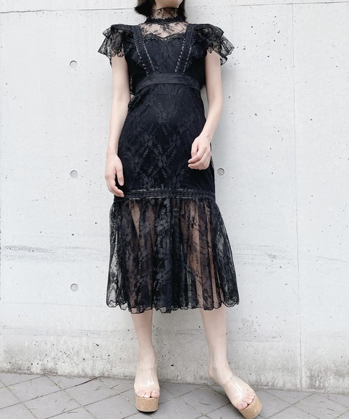 lilLilly(リルリリー)の「カップ付きインナーロンパース(つなぎ/オールインワン・レディース・ブラック/ホワイト・FREE)」の20枚目の写真