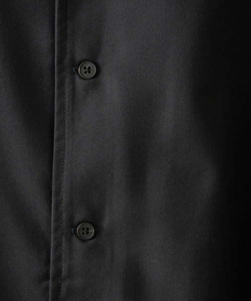 neez.（ニーズ）の「リラックスドルマンシャツ（シャツ/ブラウス・メンズ・チャコールグレー/ブラック/ベージュ・SMALL/MEDIUM/LARGE）」の5枚目の写真