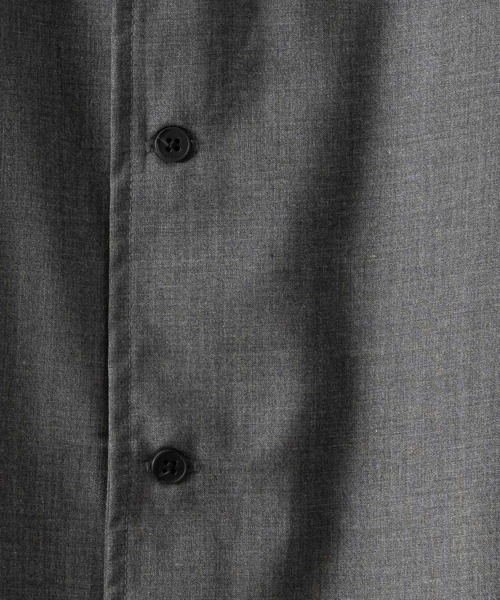 neez.（ニーズ）の「リラックスドルマンシャツ（シャツ/ブラウス・メンズ・チャコールグレー/ブラック/ベージュ・SMALL/MEDIUM/LARGE）」の7枚目の写真
