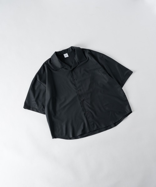 neez.（ニーズ）の「リラックスドルマンシャツ（シャツ/ブラウス・メンズ・チャコールグレー/ブラック/ベージュ・SMALL/MEDIUM/LARGE）」の10枚目の写真