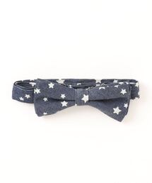 bibmilk(ru~N)BIBMILK CHANBRAY BOWTIE BROT-004(lN^C)