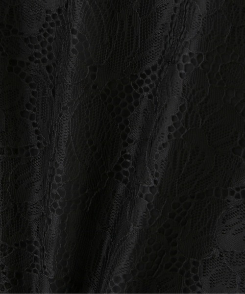 PROPORTION BODY DRESSING（プロポーションボディドレッシング）の「ラッフルショルダーレースブラウス / 1212210506（シャツ/ブラウス・レディース・ピンク/ベージュ/ブラック・FREE）」の11枚目の写真