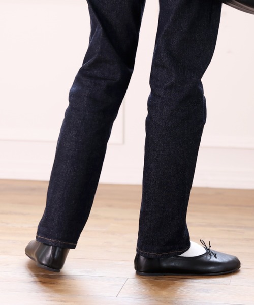 VIVIAN（ヴィヴィアン）の「ラウンドトゥフラットバレエシューズ（バレエシューズ・レディース・ブラック/キャメル/ダークブラウン/ベージュ/レッド/グリーン・S/M/L/LL）」の11枚目の写真