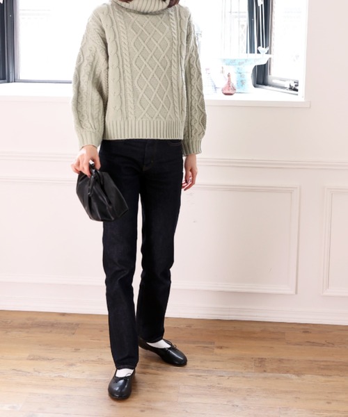 VIVIAN（ヴィヴィアン）の「ラウンドトゥフラットバレエシューズ（バレエシューズ・レディース・ブラック/キャメル/ダークブラウン/ベージュ/レッド/グリーン・S/M/L/LL）」の13枚目の写真