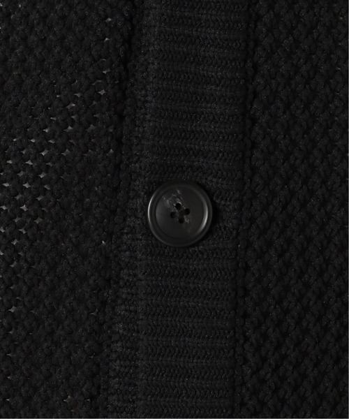 417 EDIFICE（フォーワンセブンエディフィス）の「メッシュカーディガン（ニット/セーター・メンズ・ブラック/ネイビー/ブラウン/グレー/オレンジ/グリーン/ナチュラル・SMALL/MEDIUM/LARGE）」の21枚目の写真