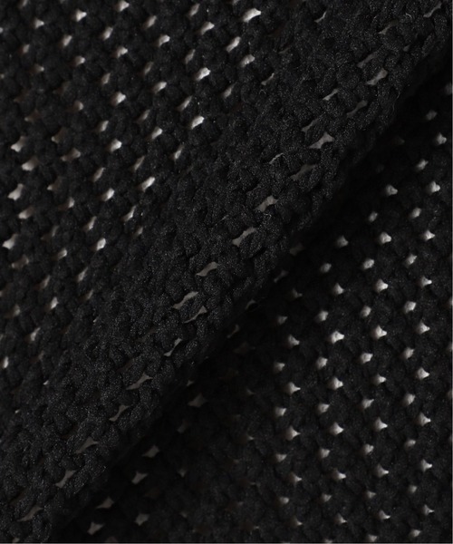 417 EDIFICE（フォーワンセブンエディフィス）の「メッシュカーディガン（ニット/セーター・メンズ・ブラック/ネイビー/ブラウン/グレー/オレンジ/グリーン/ナチュラル・SMALL/MEDIUM/LARGE）」の22枚目の写真