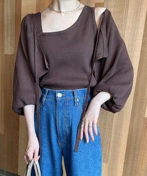 MAJESTIC LEGON | ボレロ＆ワンショルニットセット(ニット/セーター)