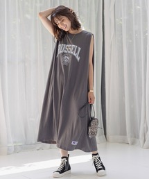 Russell Athletic | 【RUSSELL ATHLETIC 】別注ロゴワンピース(ワンピース)