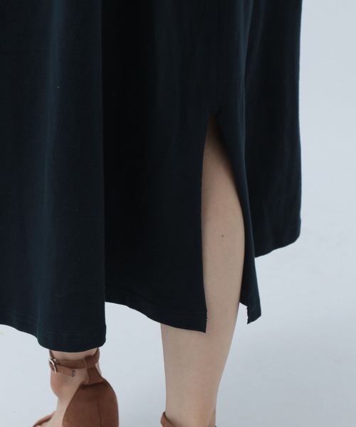 Russell Athletic(ラッセルアスレティック)の「【RUSSELL ATHLETIC 】別注ロゴワンピース(ワンピース・レディース・ネイビー/チャコール・FREE)」の16枚目の写真