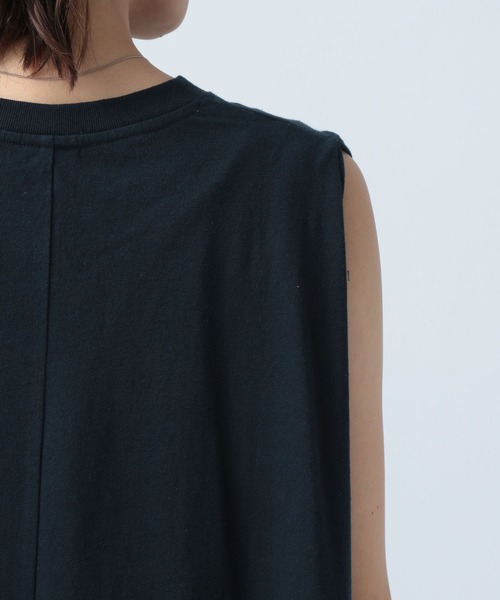 Russell Athletic(ラッセルアスレティック)の「【RUSSELL ATHLETIC 】別注ロゴワンピース(ワンピース・レディース・ネイビー/チャコール・FREE)」の17枚目の写真