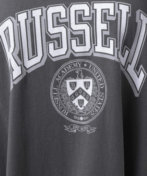 Russell Athletic(ラッセルアスレティック)の「【RUSSELL ATHLETIC 】別注ロゴワンピース(ワンピース・レディース・ネイビー/チャコール・FREE)」の19枚目の写真