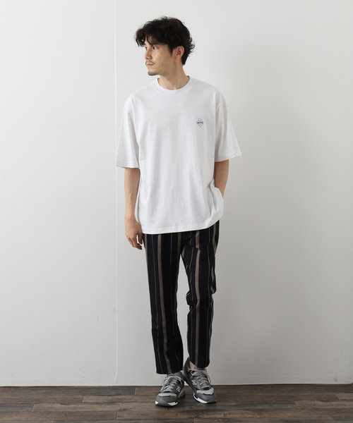 417 EDIFICE（フォーワンセブンエディフィス）の「【GO-PFOR / ゴー・ファー】別注 ロゴプリント Tシャツ（Tシャツ/カットソー・メンズ・ブラック/ホワイト・SMALL/MEDIUM/LARGE）」の3枚目の写真