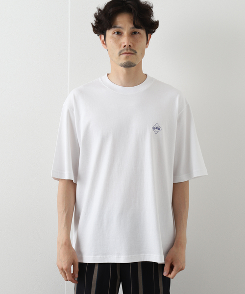 417 EDIFICE（フォーワンセブンエディフィス）の「【GO-PFOR / ゴー・ファー】別注 ロゴプリント Tシャツ（Tシャツ/カットソー・メンズ・ブラック/ホワイト・SMALL/MEDIUM/LARGE）」の4枚目の写真