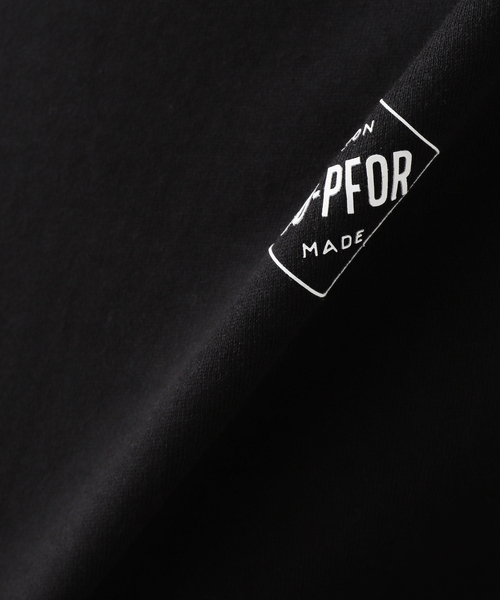 417 EDIFICE（フォーワンセブンエディフィス）の「【GO-PFOR / ゴー・ファー】別注 ロゴプリント Tシャツ（Tシャツ/カットソー・メンズ・ブラック/ホワイト・SMALL/MEDIUM/LARGE）」の18枚目の写真