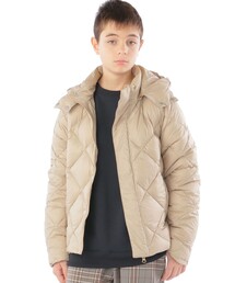 【WEB限定/SHIPS KIDS別注】TAION:150～160cm / フーディー ダウン ジャケット