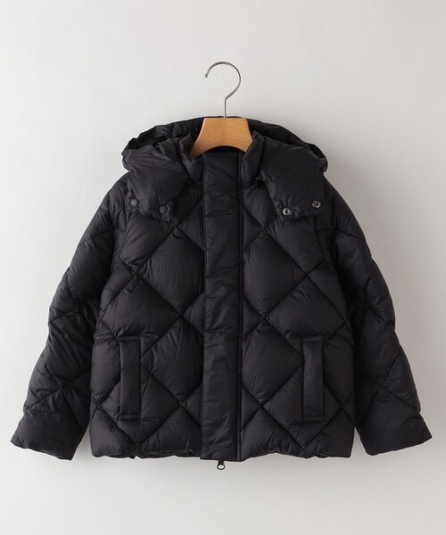 TAION（タイオン）の「【WEB限定/SHIPS KIDS別注】TAION:150～160cm / フーディー ダウン ジャケット（ダウンジャケット/コート・キッズ・ブラック/ベージュ/ピンク/オレンジ・150/M/160）」の12枚目の写真