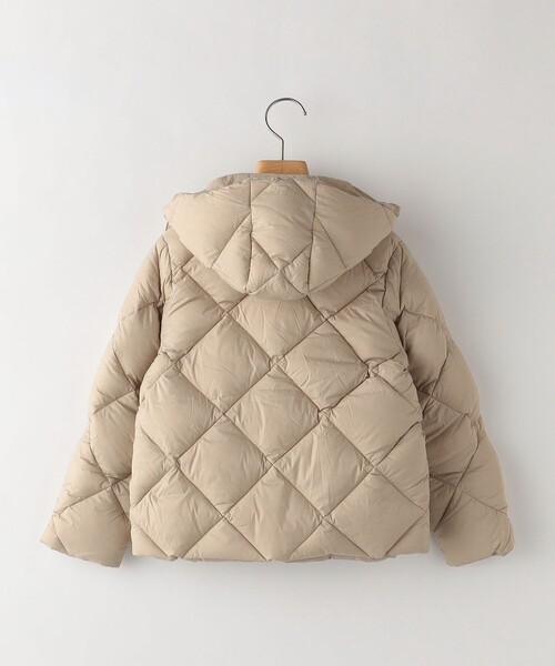 TAION（タイオン）の「【WEB限定/SHIPS KIDS別注】TAION:150～160cm / フーディー ダウン ジャケット（ダウンジャケット/コート・キッズ・ブラック/ベージュ/ピンク/オレンジ・150/M/160）」の14枚目の写真