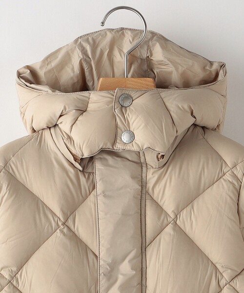 TAION（タイオン）の「【WEB限定/SHIPS KIDS別注】TAION:150～160cm / フーディー ダウン ジャケット（ダウンジャケット/コート・キッズ・ブラック/ベージュ/ピンク/オレンジ・150/M/160）」の16枚目の写真