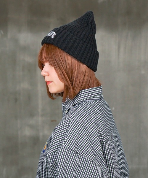 BEN DAVIS（ベンデイビス）の「【BEN DAVIS/ベンデイビス】カレッジロゴ　ニットキャップビーニー（ニットキャップ/ビーニー・メンズ・ブラック/ネイビー/グリーン/ダークグリーン/レッド/チャコールグレー・FREE）」の13枚目の写真