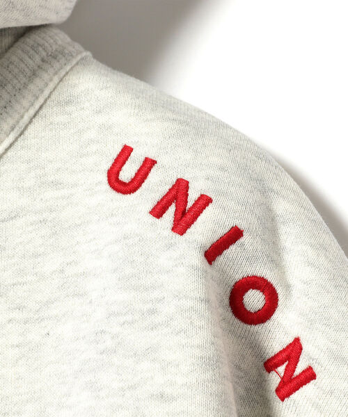 こども ビームス（コドモビームス）の「RHYTHM UNION / ショルダー ロゴ パーカー 22（100～160cm）（パーカー・キッズ・ライトブラウン/クリーム/ブラック・100/110/120/130/140/150/160）」の17枚目の写真