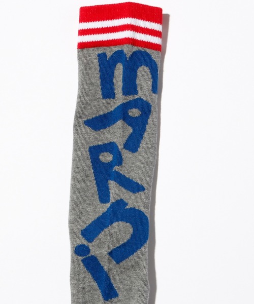 MARNI（マルニ）の「MARNI（マルニ）Kids & Junior ブランドロゴソックス（ソックス/靴下・キッズ・グレー/レッド・Ⅰ/Ⅲ/Ⅳ/Ⅱ）」の6枚目の写真