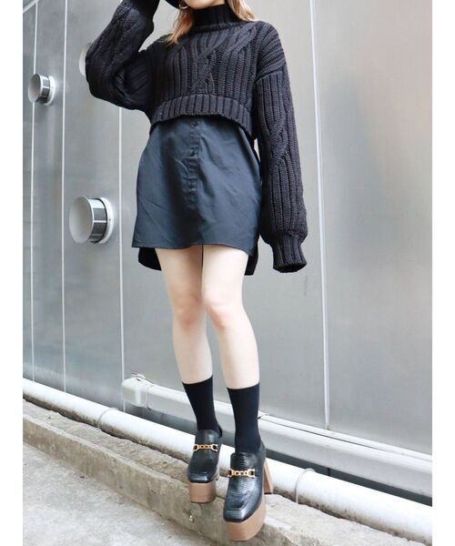 MURUA（ムルーア）の「ビットヒールローファー（ローファー・レディース・ブラック/グリーン・35/36/37）」の3枚目の写真