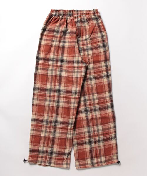 ARCHIVER（アーカイバ）の「チェック柄ルーズワイドレッグパンツ（その他パンツ・レディース・ブルー/オレンジ・LARGE）」の20枚目の写真