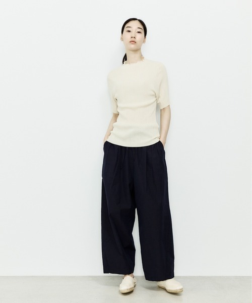 【定価1.5万】アンフィル unfil *ハイツイストコットンリブニットセーター*1綿アイボリーカットソー(25-2505-437)【71F52】 楽天市場】【定価1.5万】アンフィル unfil ハイツイストコットン