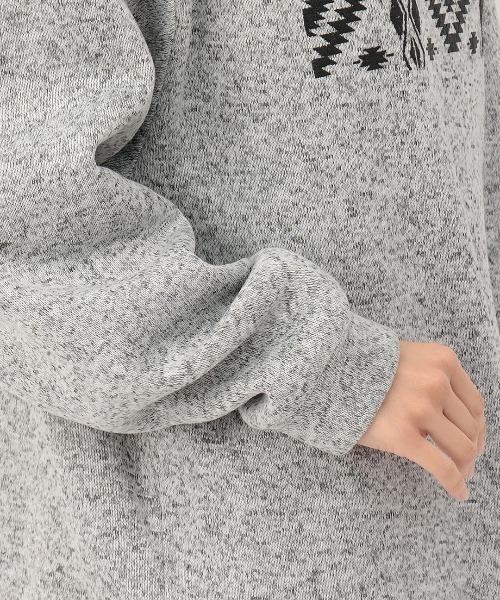 チチカカ（チチカカ）の「キカプリントプルパーカー（パーカー・レディース・カーキ/グレー/ブラック・FREE）」の7枚目の写真