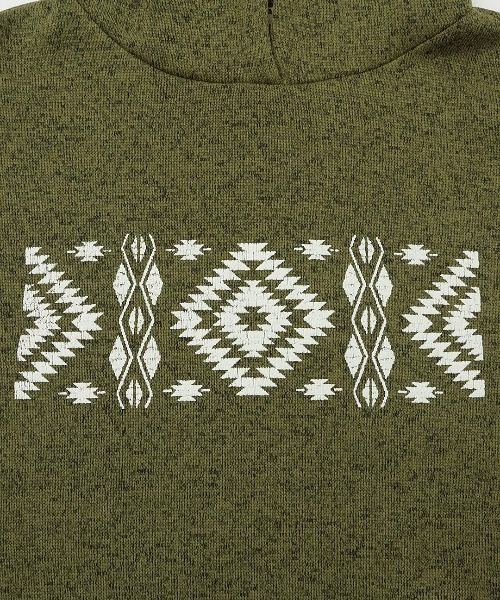 チチカカ（チチカカ）の「キカプリントプルパーカー（パーカー・レディース・カーキ/グレー/ブラック・FREE）」の11枚目の写真