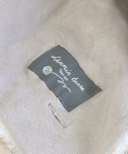 emesuelee（エメスーリー）の「4WAYベロア風裏ボアブランケットS（ブランケット・レディース・モカ/ブルー/サックスブルー/ピンク・フリー）」の21枚目の写真